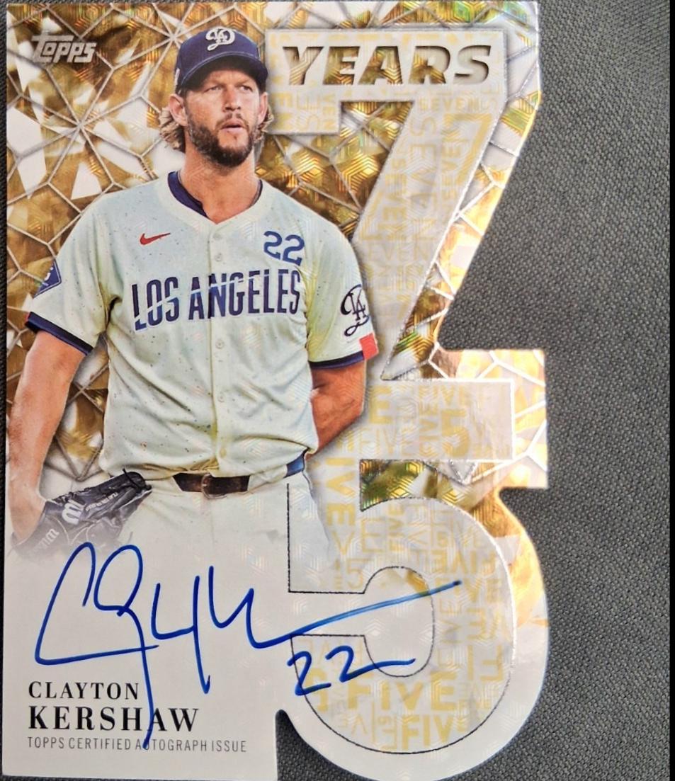 Clayton Kershaw [FoilFractor] #75YA-CK