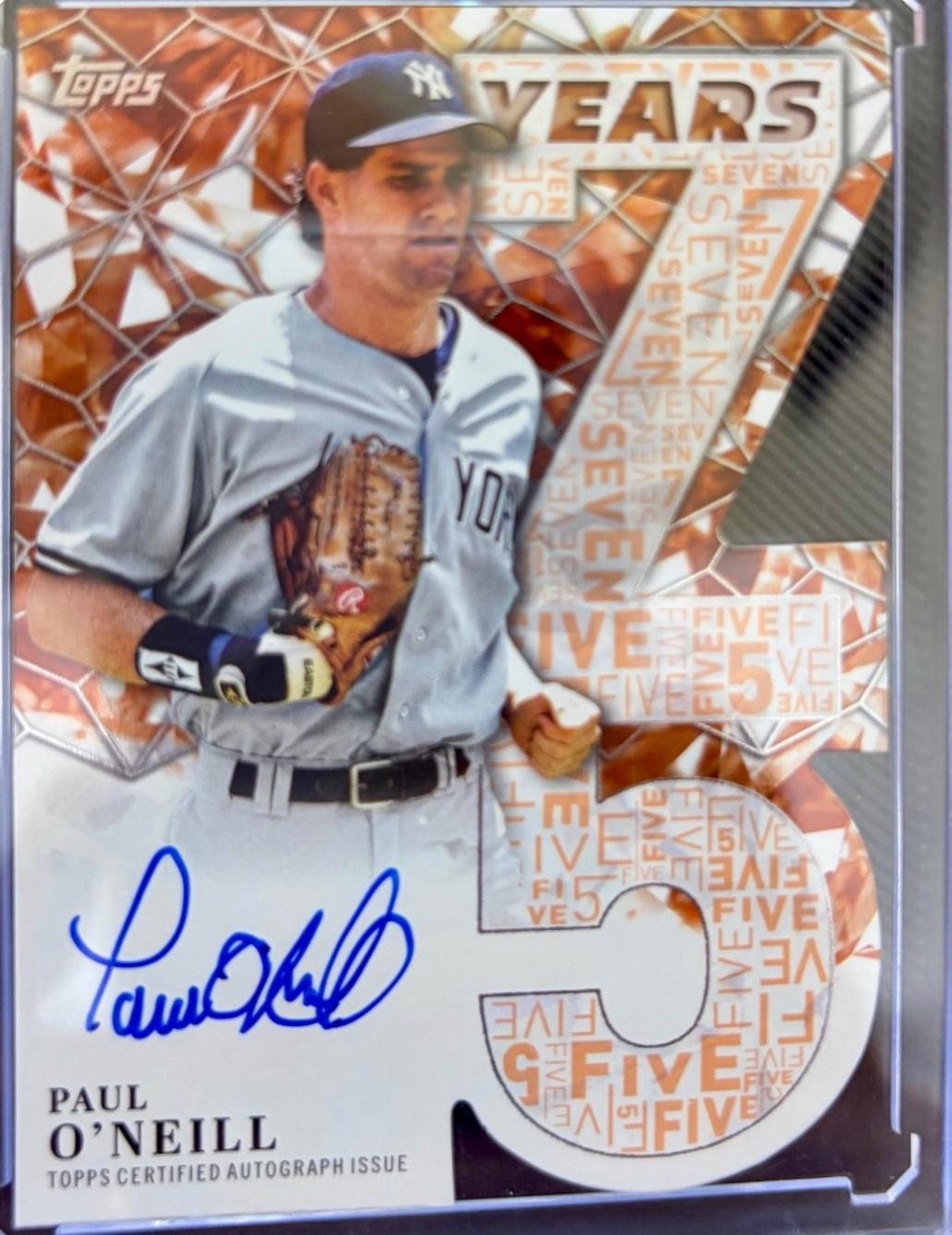 Paul O'neill [Orange] #75YA-PO