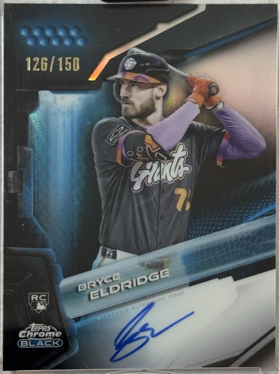 Bryce Eldridge [Blue Refractor] #CBA-BE