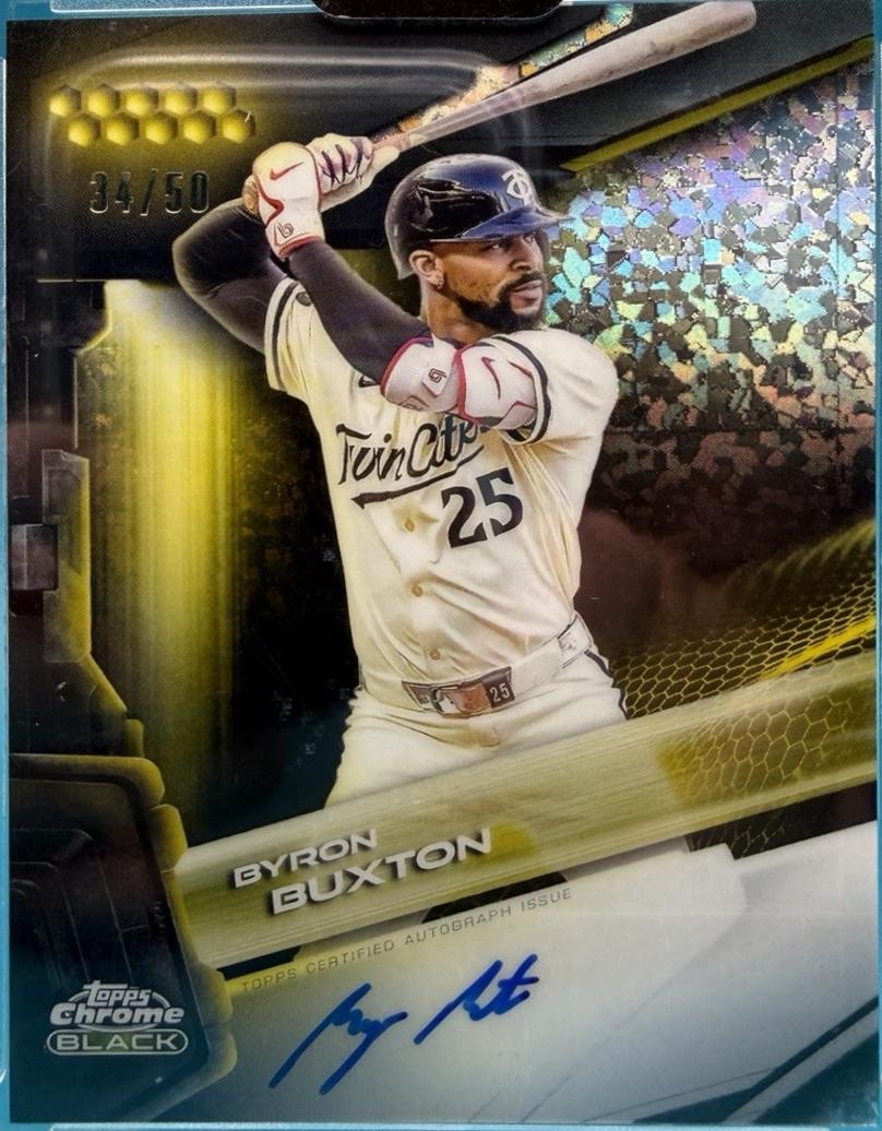 Byron Buxton [Gold Refractor] #CBA-BBU