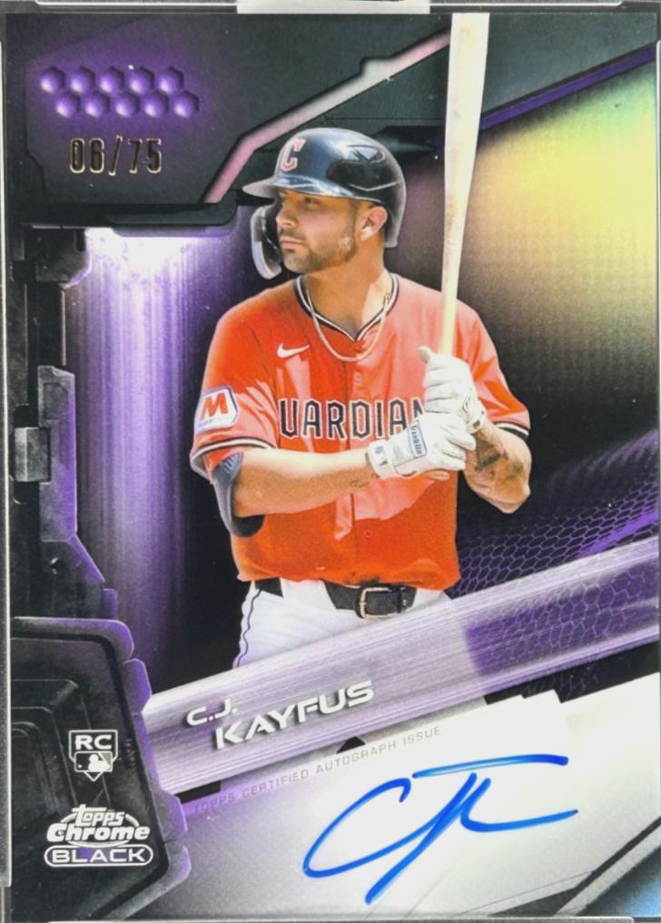 C.J. Kayfus [Purple Refractor] #CBA-CJ