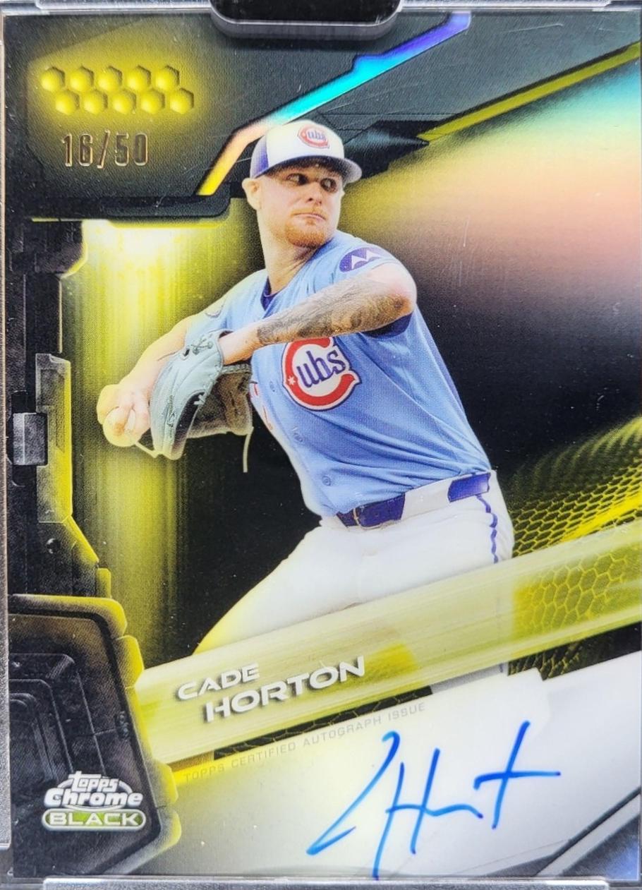 Cade Horton [Gold Refractor] #CBA-CH