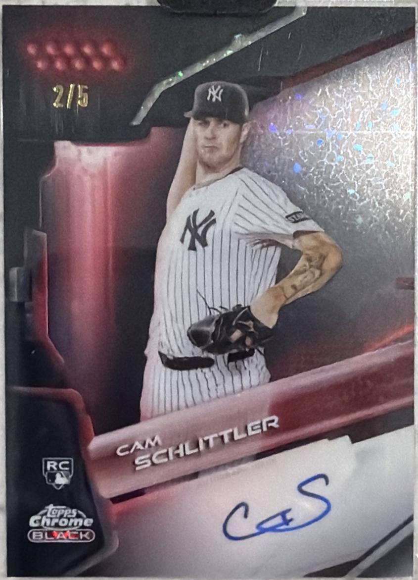 Cam Schlittler [Red Refractor] #CBA-SC