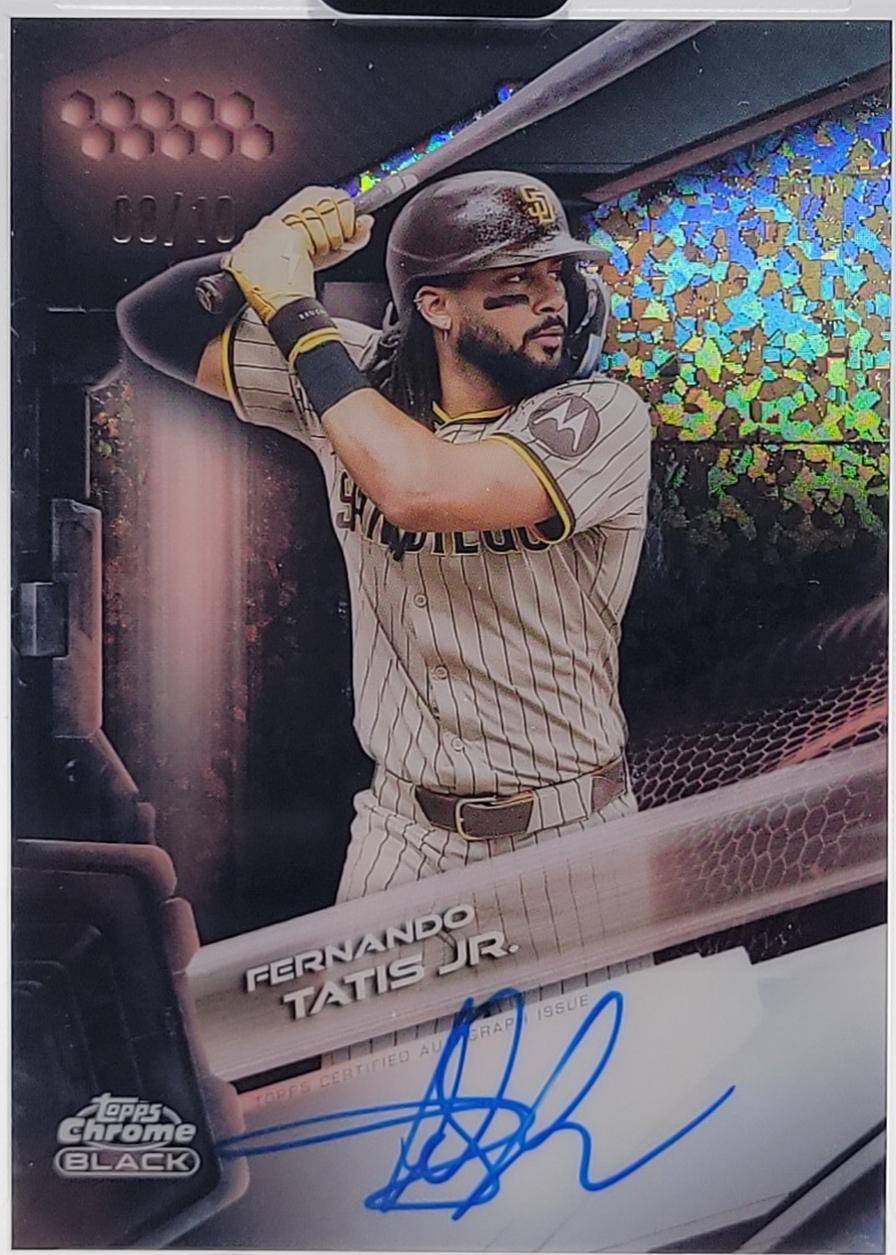 Fernando Tatis Jr. [Rose Gold Mini-Diamond Refractor] #CBA-FTJ