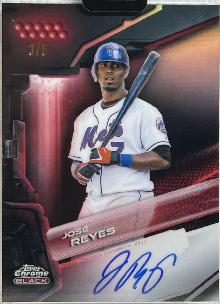 Jose Reyes [Red Refractor] #CBA-JRE