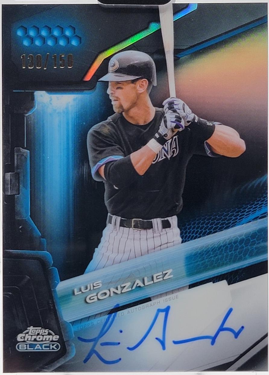 Luis Gonzalez [Blue Refractor] #CBA-LG