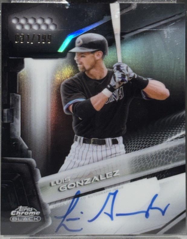 Luis Gonzalez [Refractor] #CBA-LG