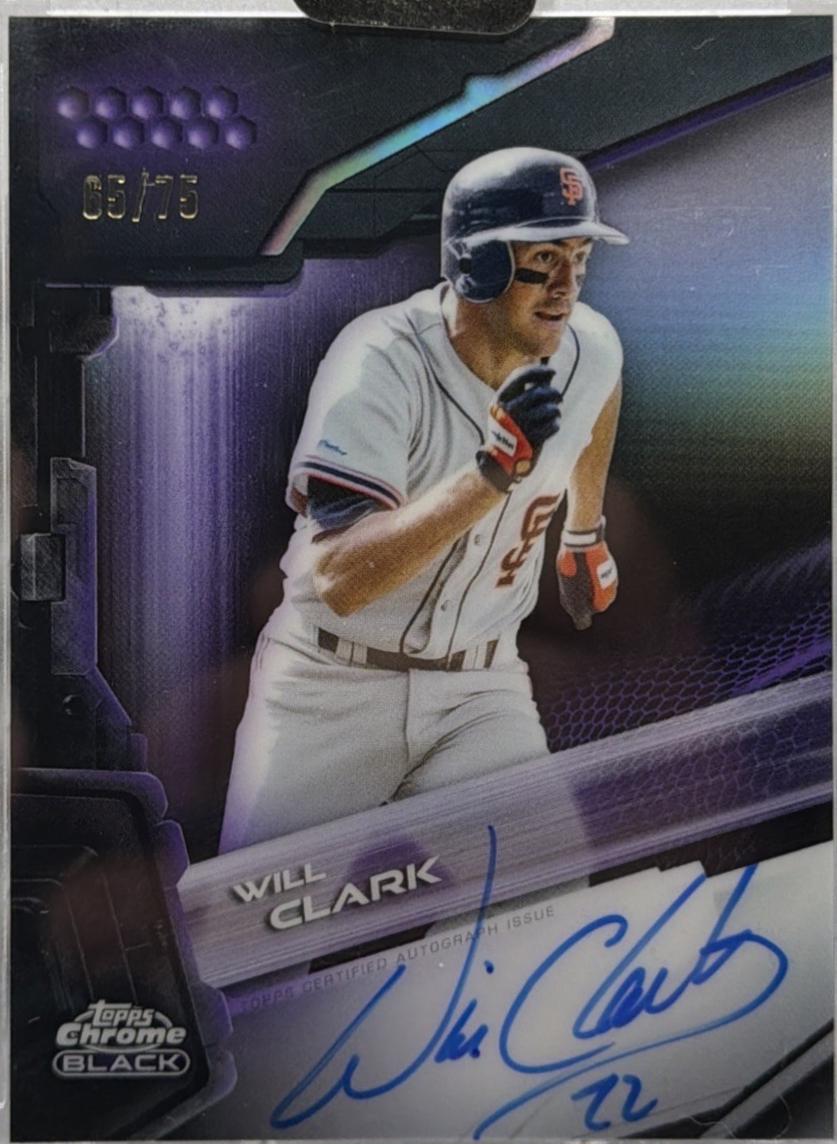 Will Clark [Purple Refractor] #CBA-WC