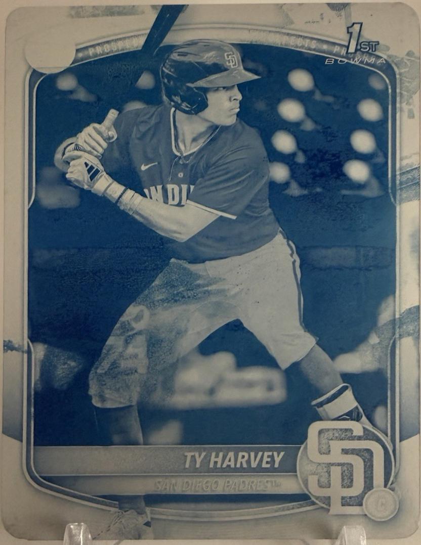Ty Harvey [Printing Plate] #BD-58