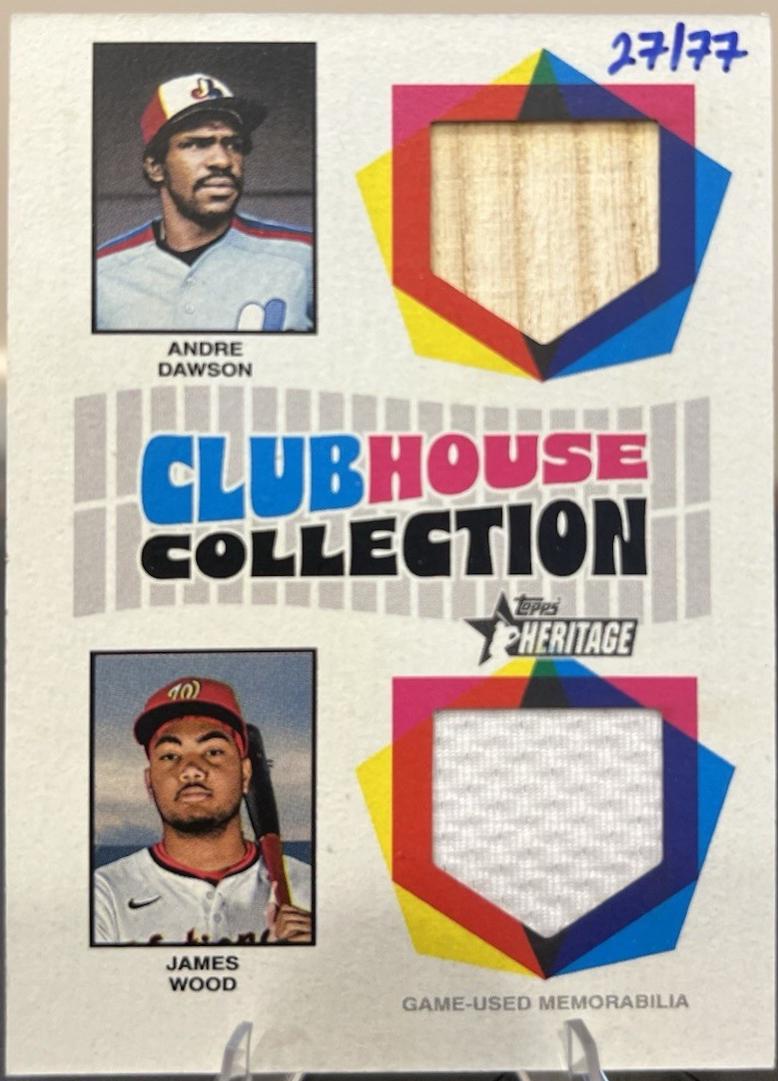Andre Dawson / James Wood #CCDR-DW