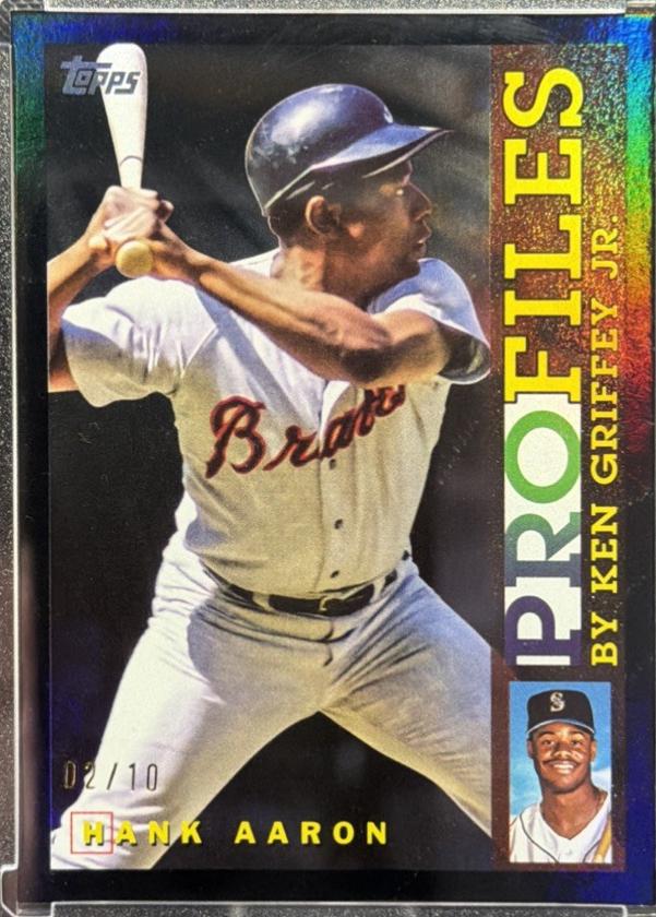 Hank Aaron [Black Foil] #TP-3