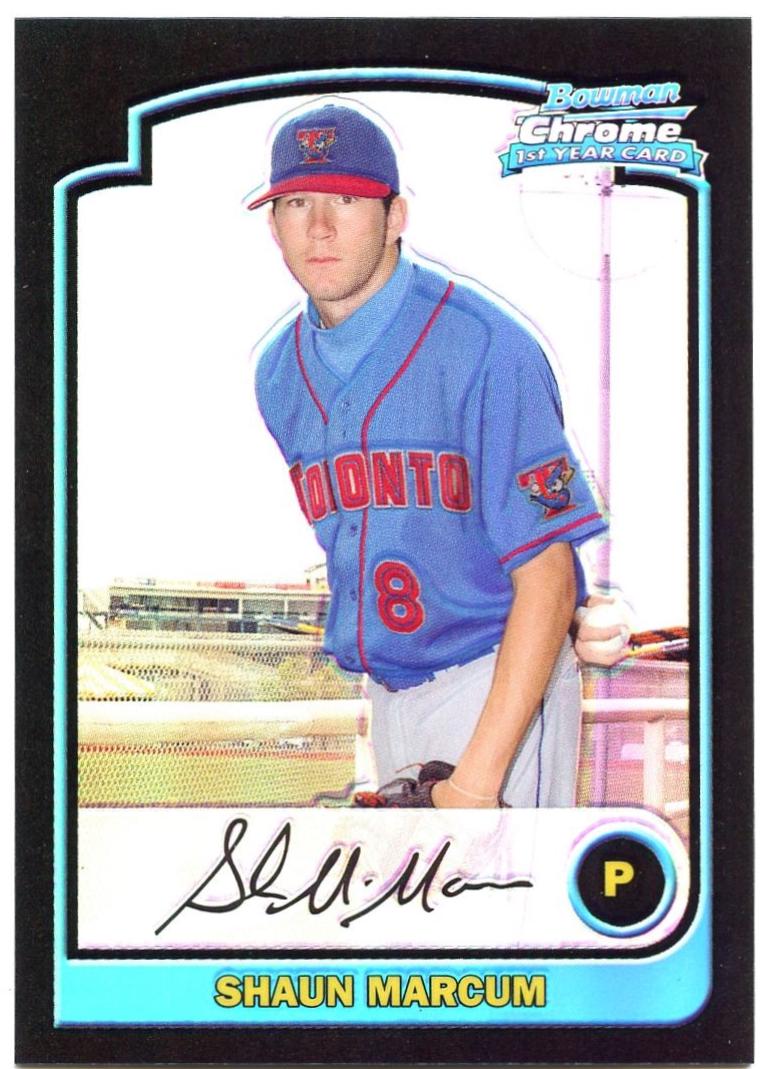Shaun Marcum [Refractor] #BDP80