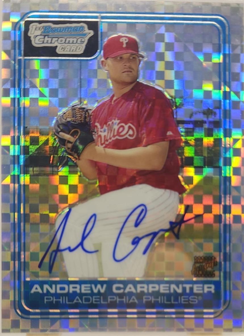 Andrew Carpenter [Xfractor Autograph] #DP80