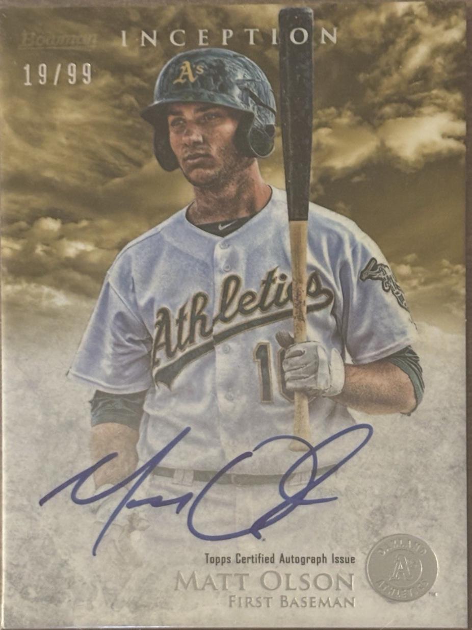 Matt Olson [Gold] #PA-MO