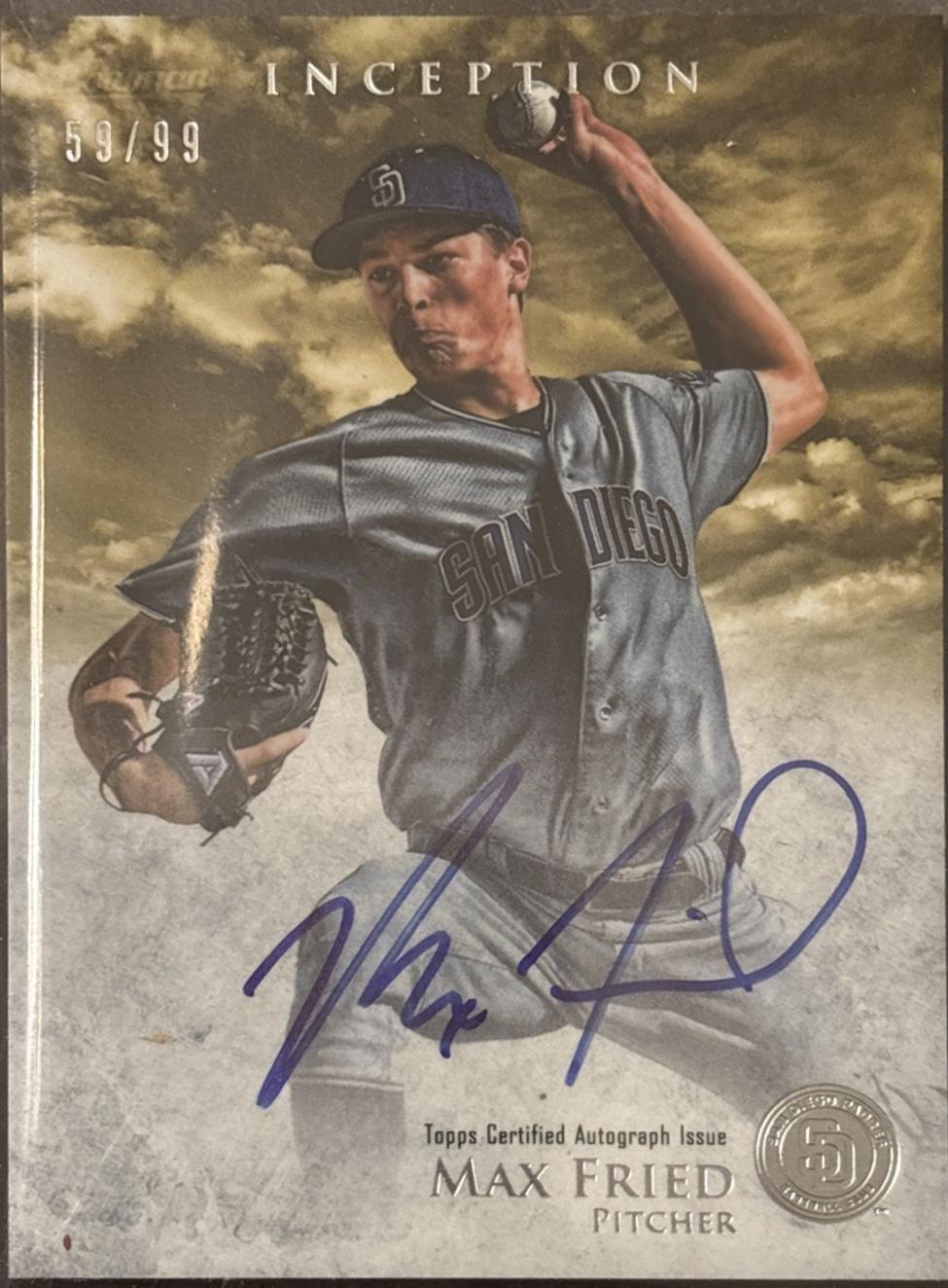 Max Fried [Gold] #PA-MF