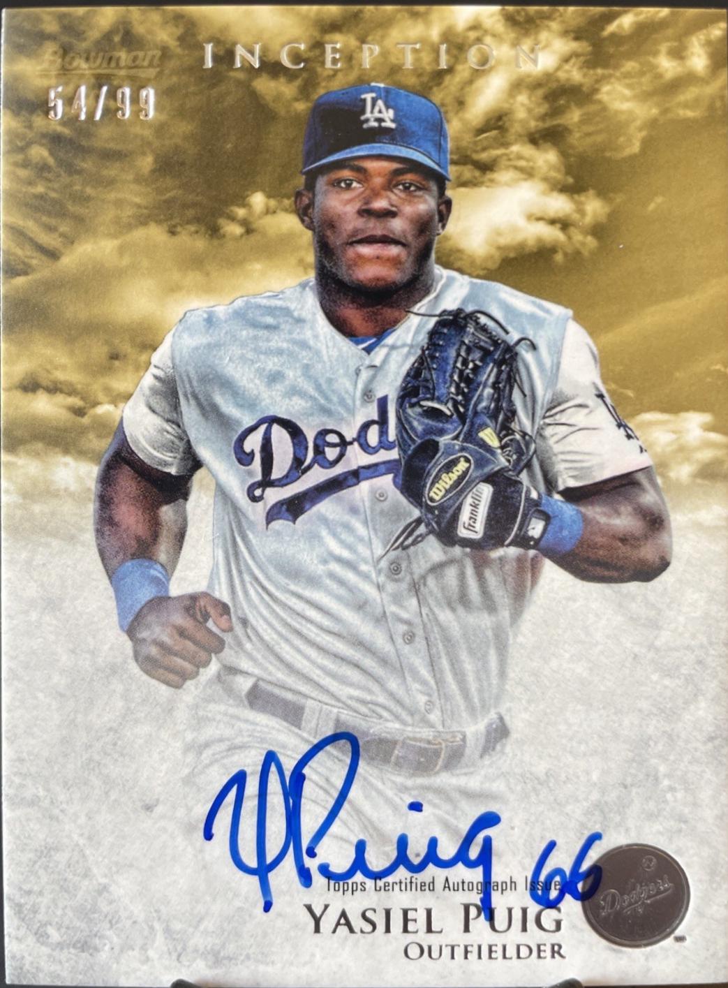 Yasiel Puig [Gold] #PA-YP