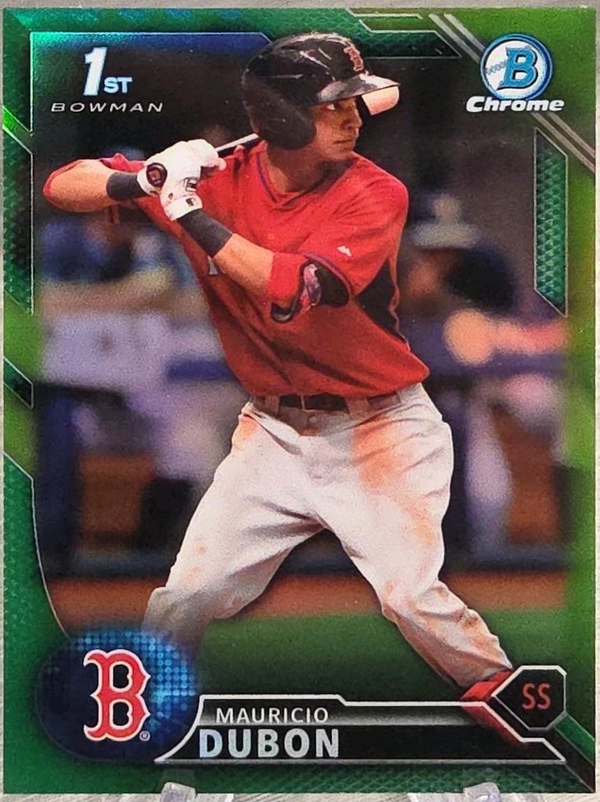 Mauricio Dubon [Green Refractor] #BCP-42