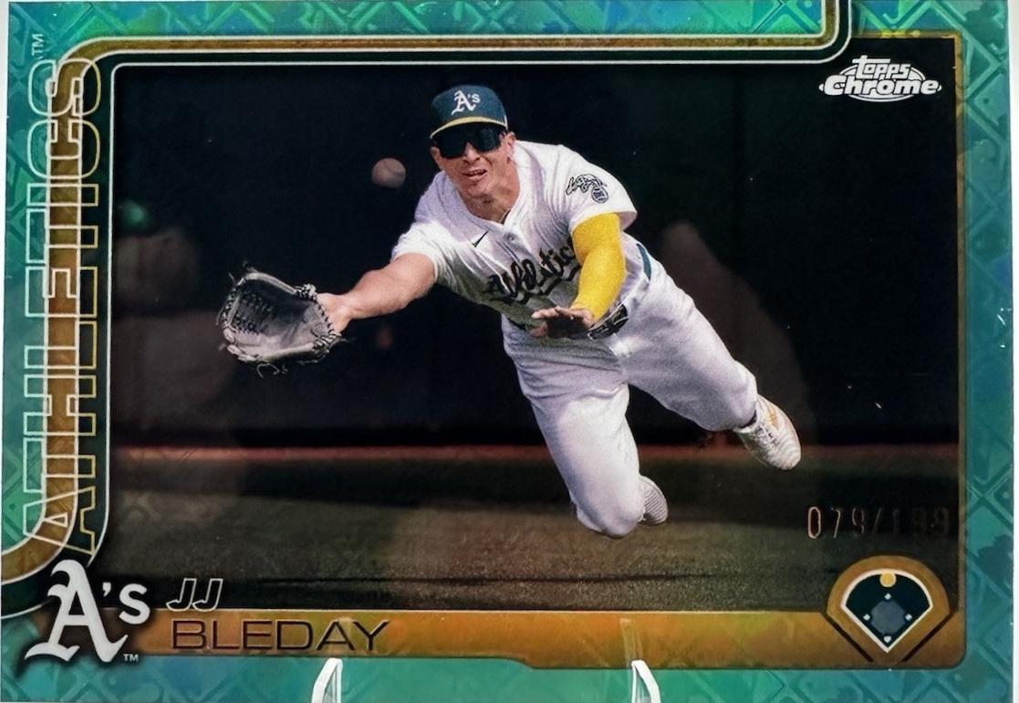 JJ Bleday [Aqua Refractor] #183