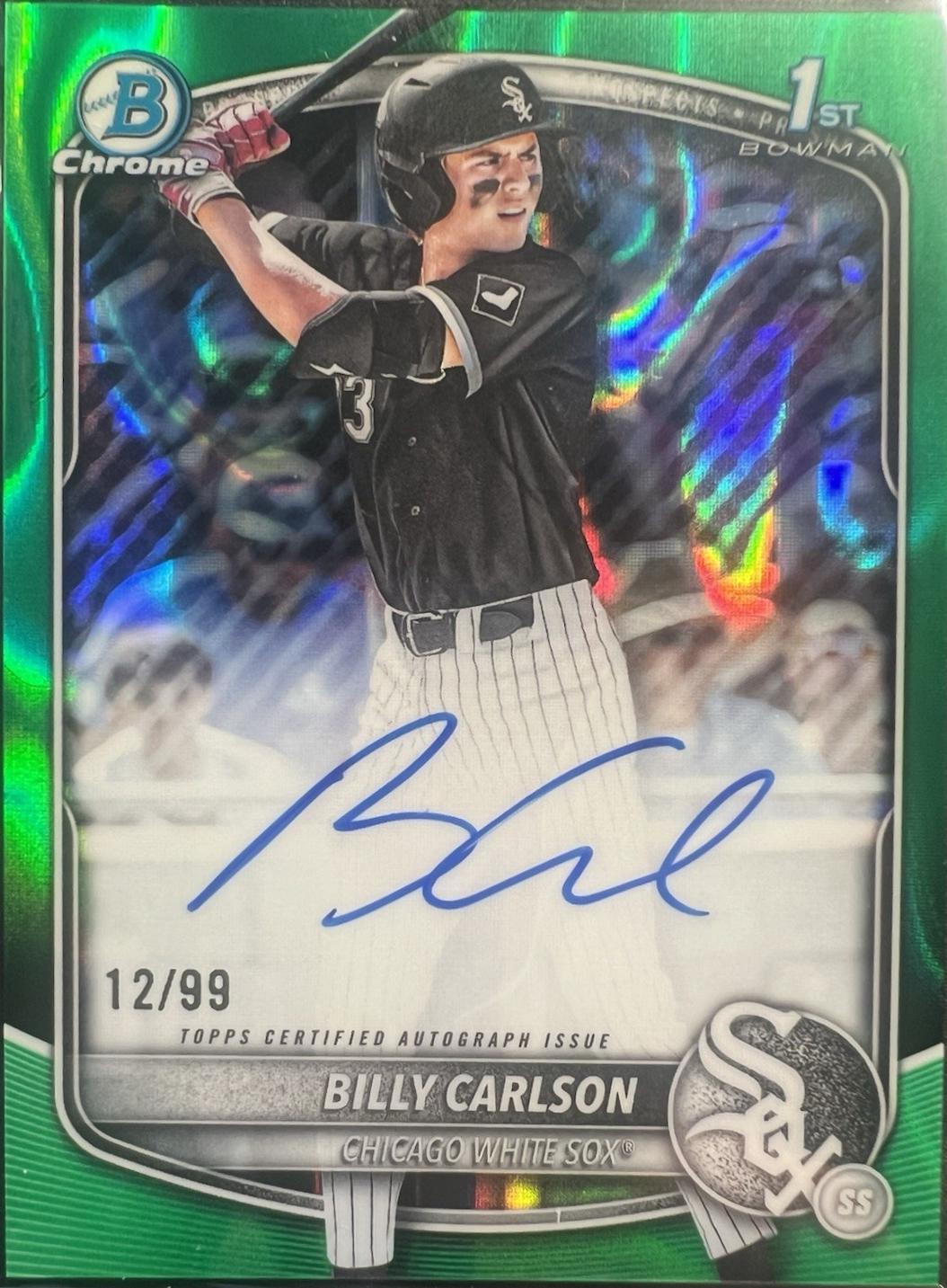 Billy Carlson [Green Lava Refractor] #CPA-BC