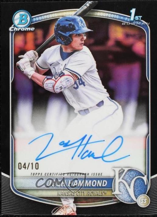 Josh Hammond [Black Refractor] #CPA-JH