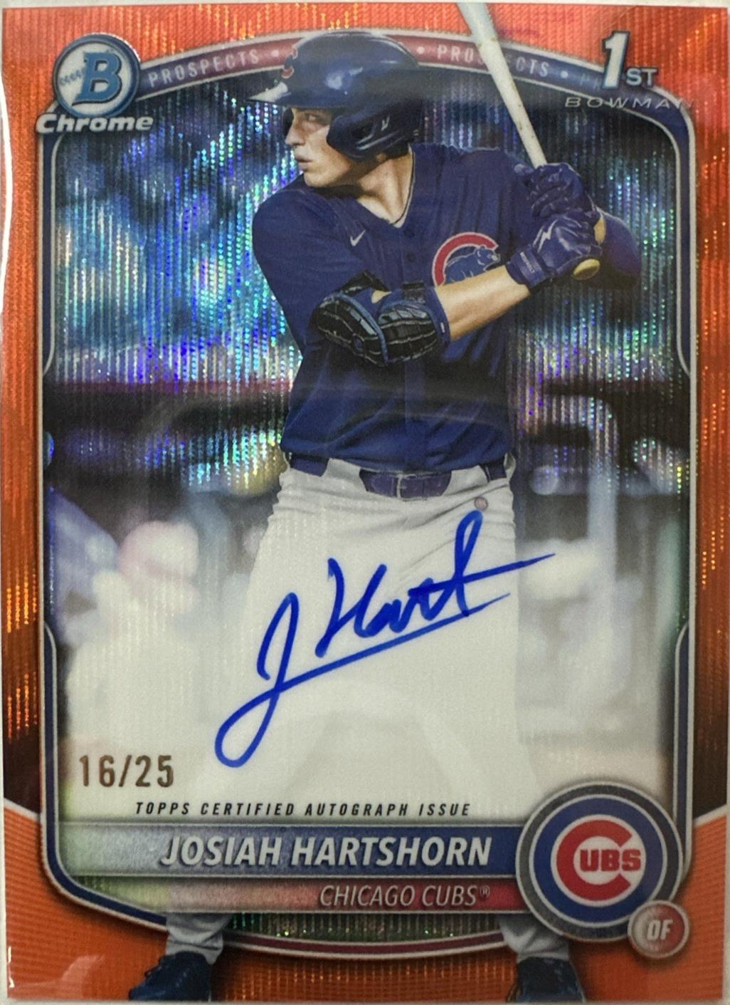 Josiah Hartshorn [Orange Refractor] #CPA-JHA