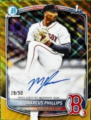 Marcus Phillips [Gold Refractor] #CPA-MP