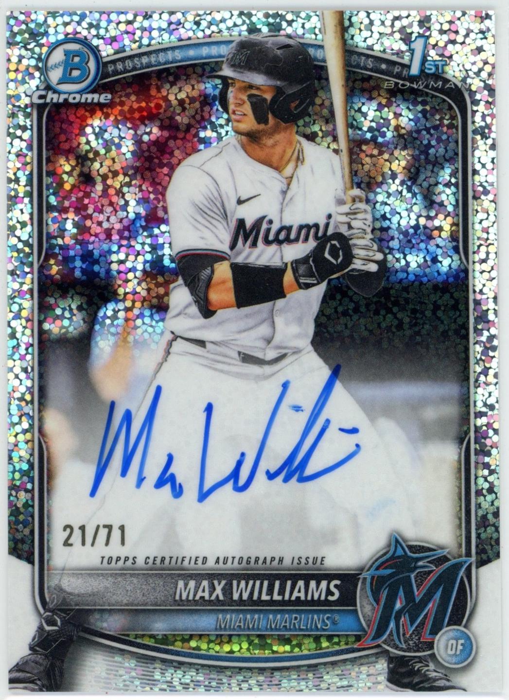 Max Williams [Sparkle Refractor] #CPA-MWI