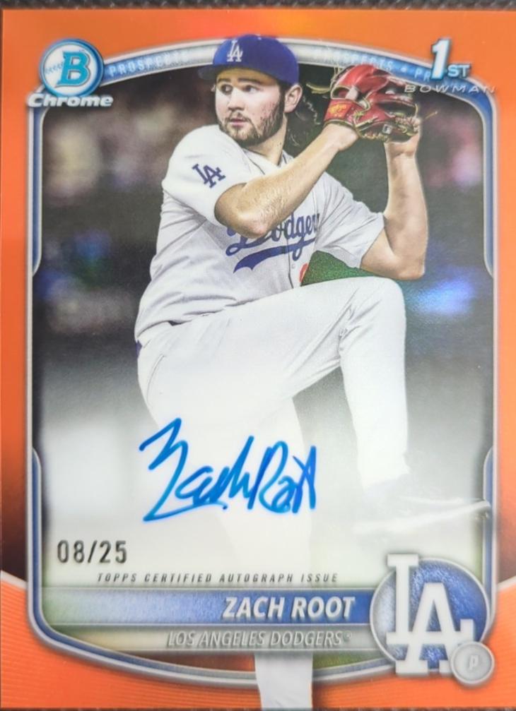 Zach Root [Orange Refractor] #CPA-ZR