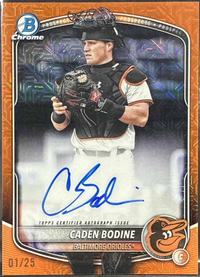 Caden Bodine [Orange Mojo] #BMA-CB