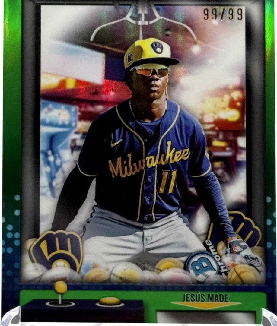 Jesus Made [Green Refractor] #PP-16