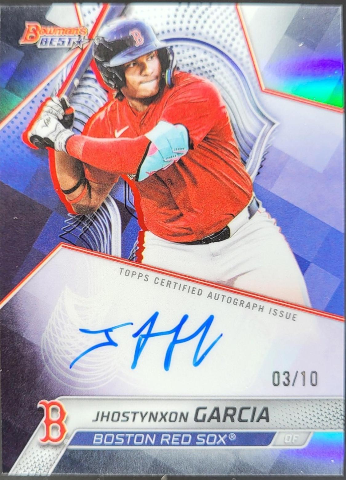 Jhostynxon Garcia [Black Refractor] #B25-JGA