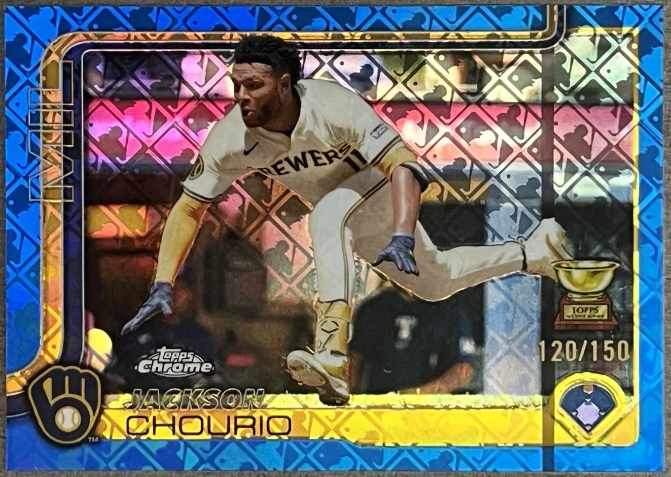 Jackson Chourio [Blue Refractor] #262