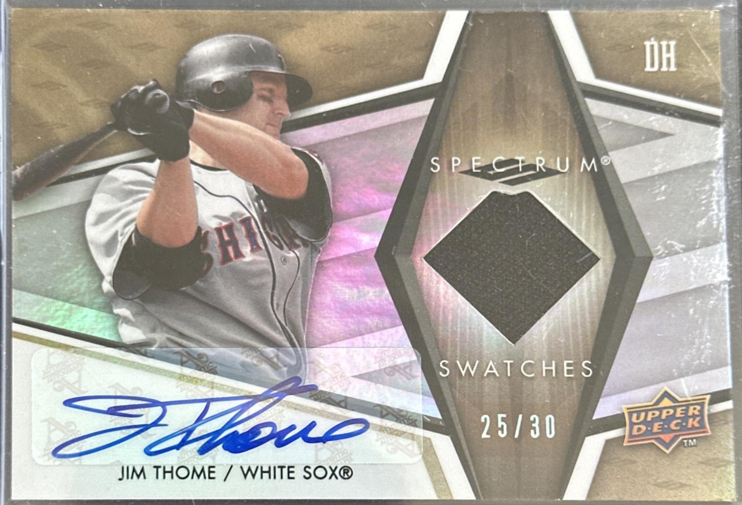 Jim Thome [Autograph] #SS-JT