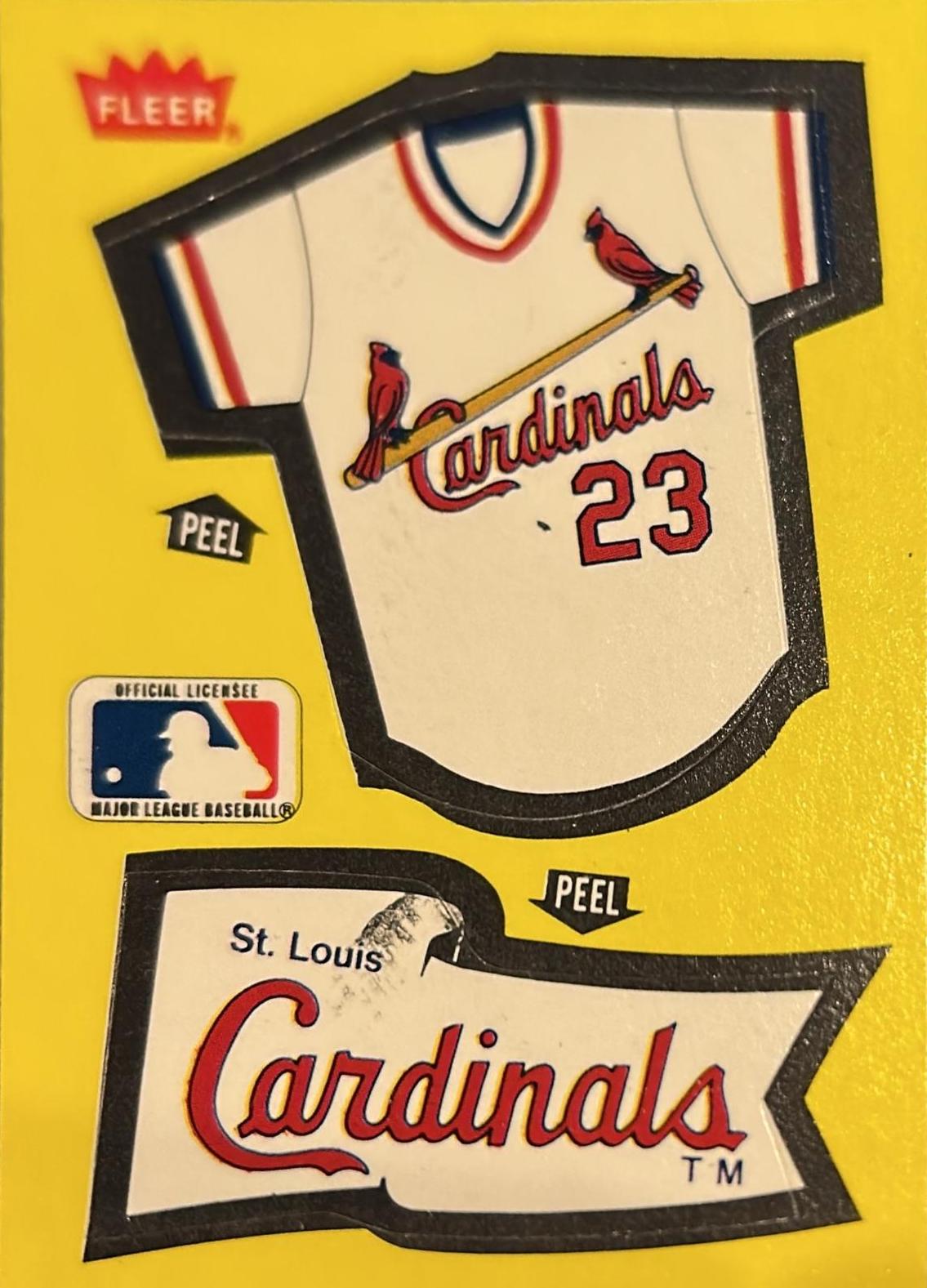 St. Louis Cardinals Jersey, Pennant