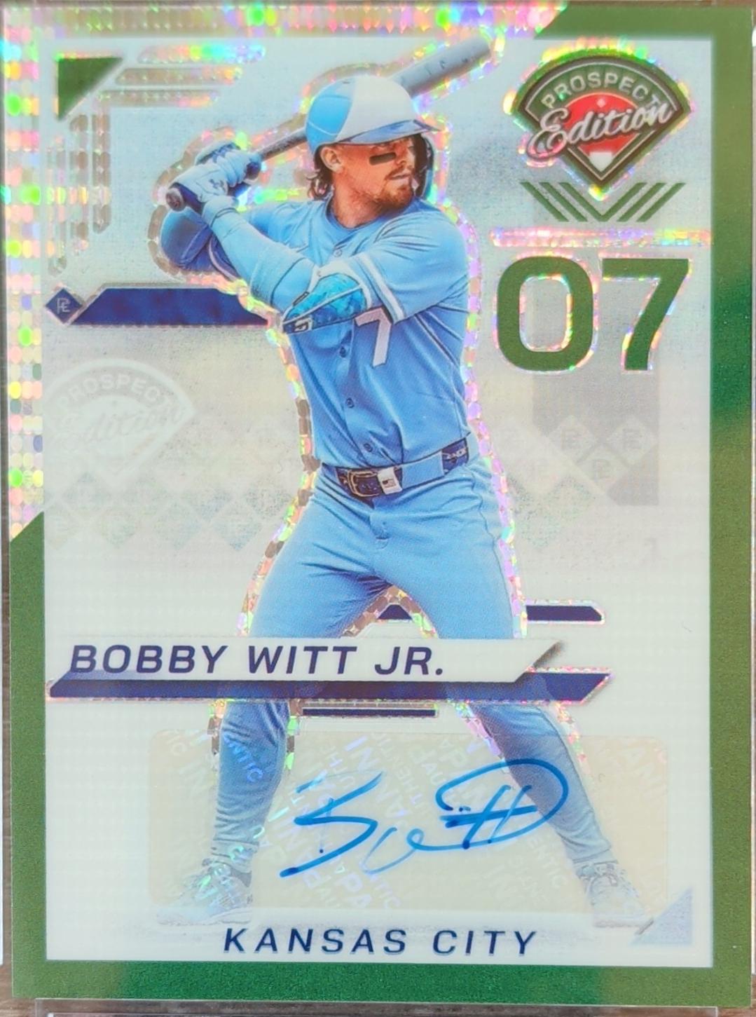 Bobby Witt Jr. [Silver Holo Ticket Signature] #97
