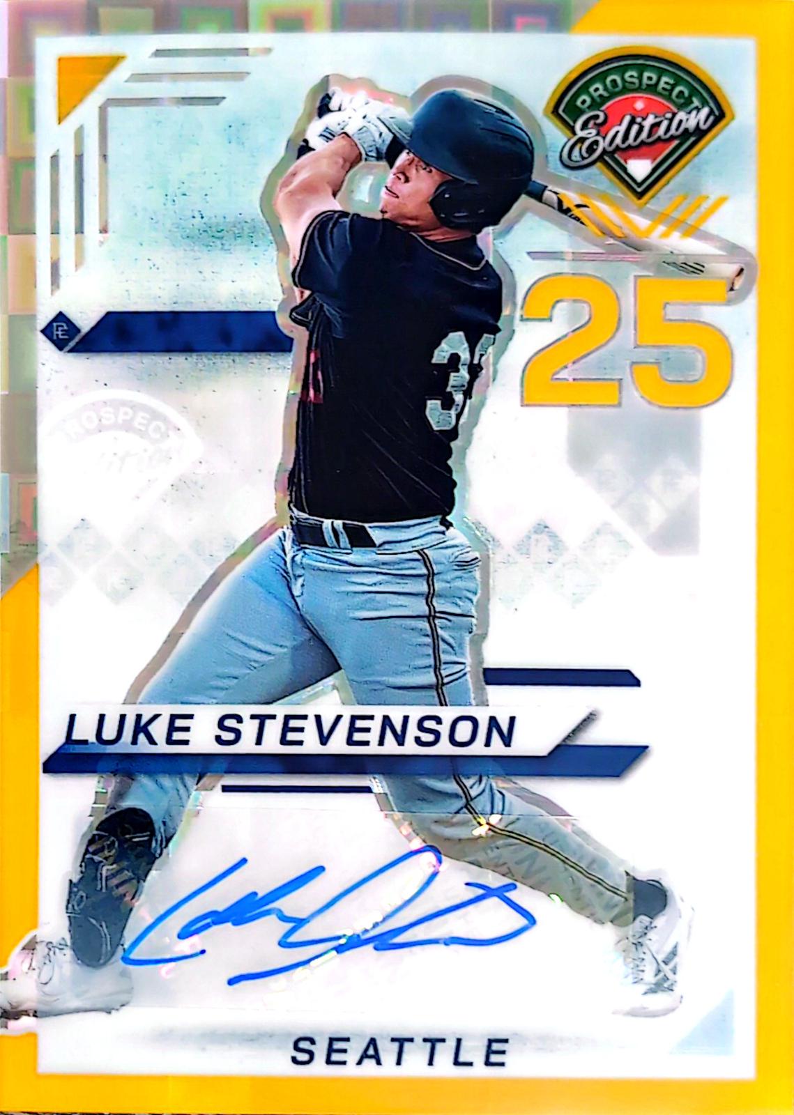 Luke Stevenson [Gold Pandora Holo Ticket Signature] #136