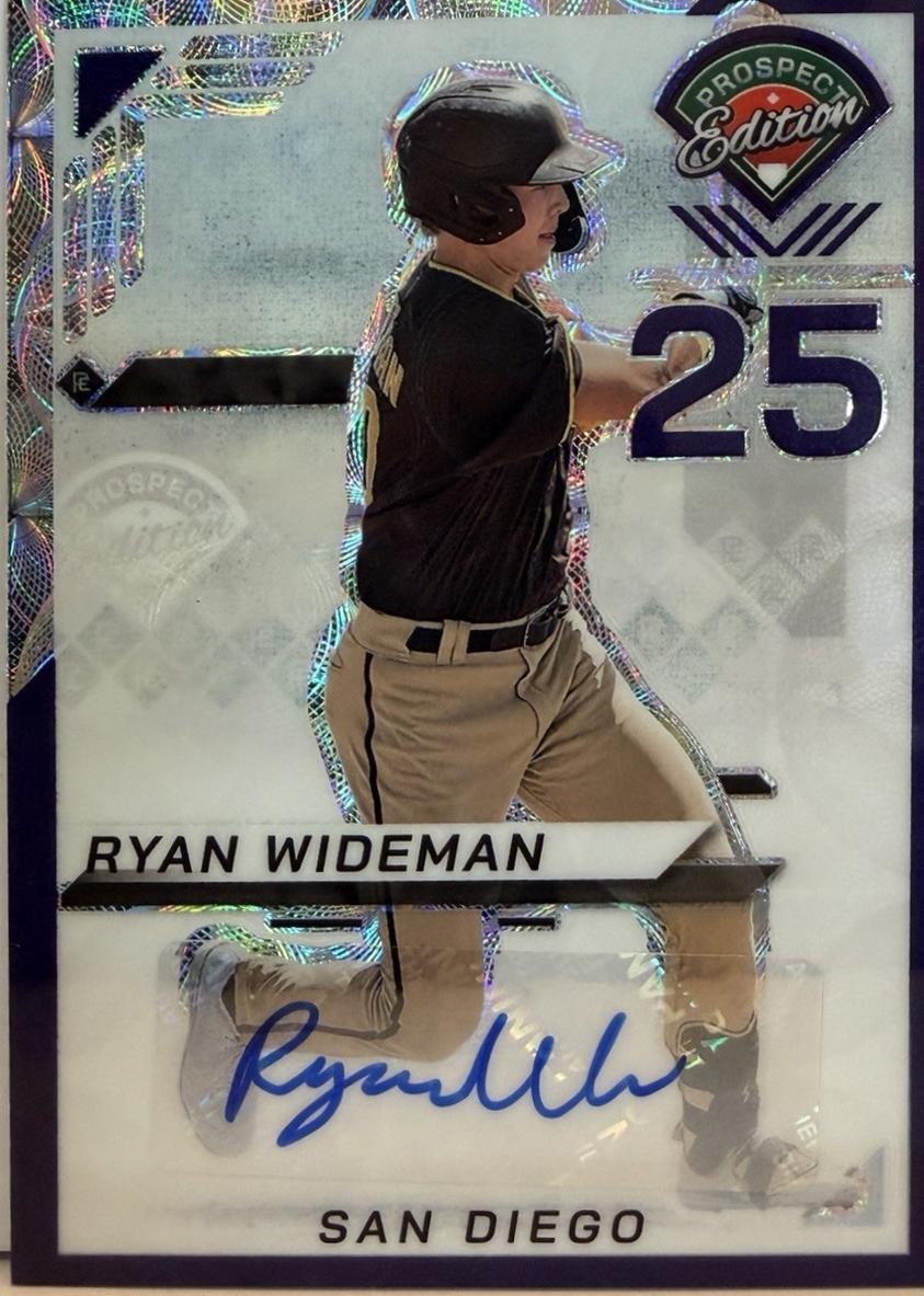Ryan Wideman [Purple Scope Holo Ticket Signature] #5