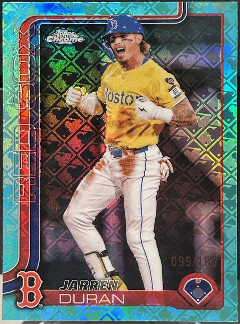 Jarren Duran [Aqua Refractor] #79