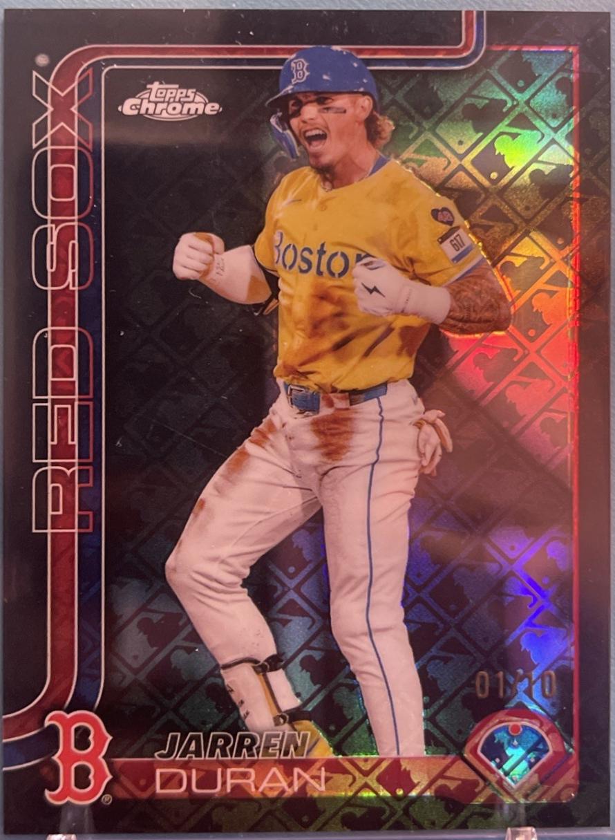 Jarren Duran [Black Refractor] #79