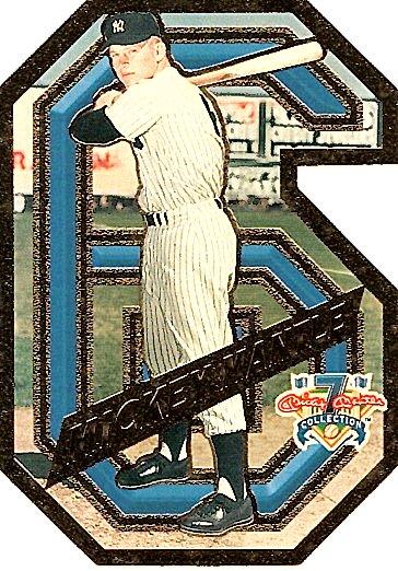 Mickey Mantle [Gold Die-Cut Promo] #6