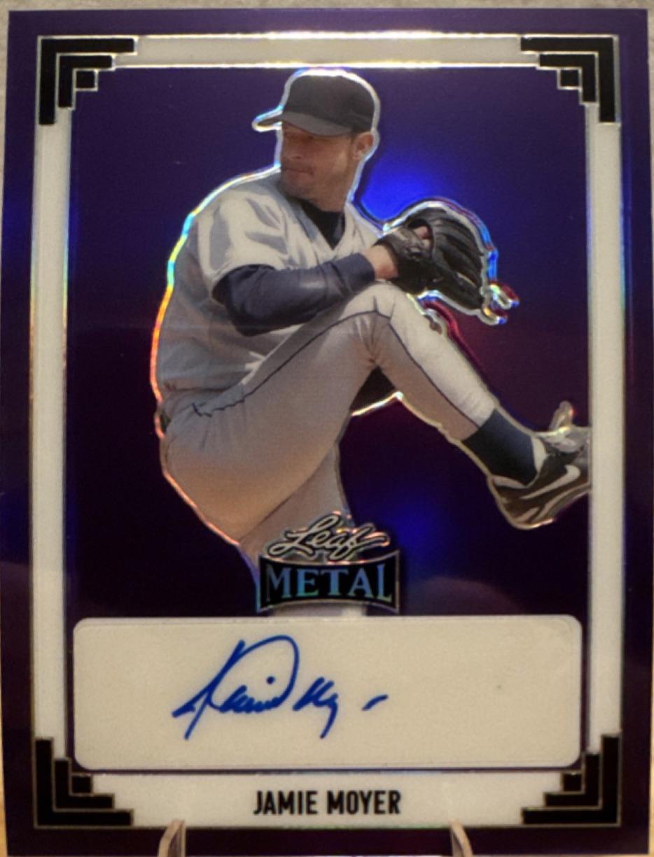Jamie Moyer [Purple Prismatic] #91A-JM1