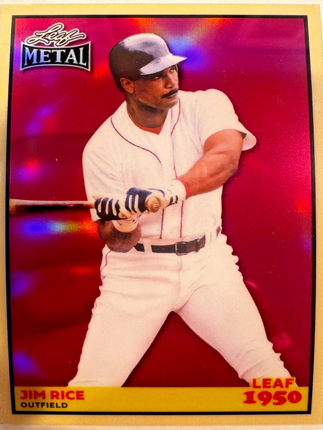 Jim Rice [Red Flood] #50B-37