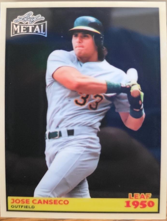 Jose Canseco [Prismatic Black] #50B-38