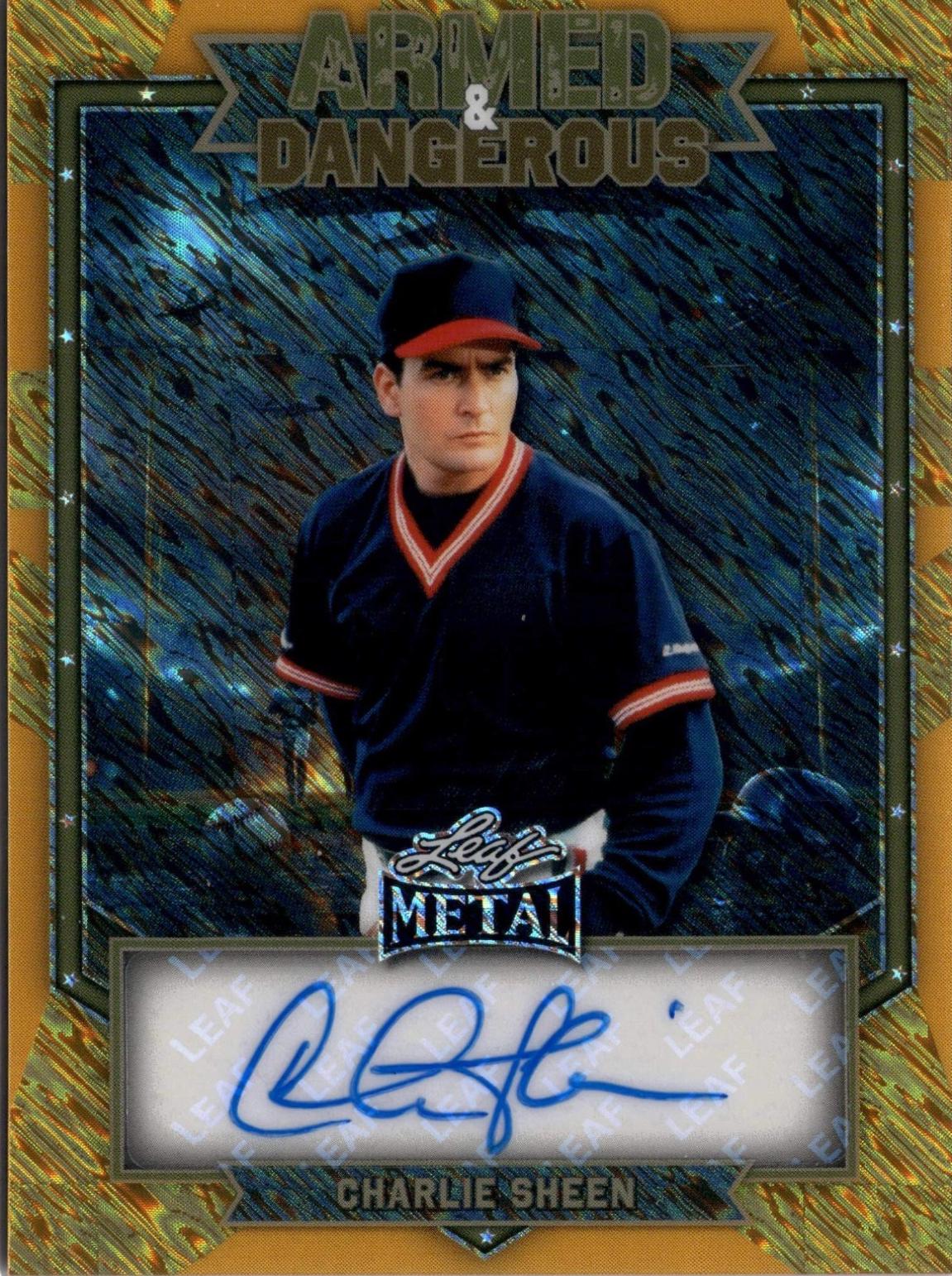Charlie Sheen [Shimmer Gold] #ARA-CS2