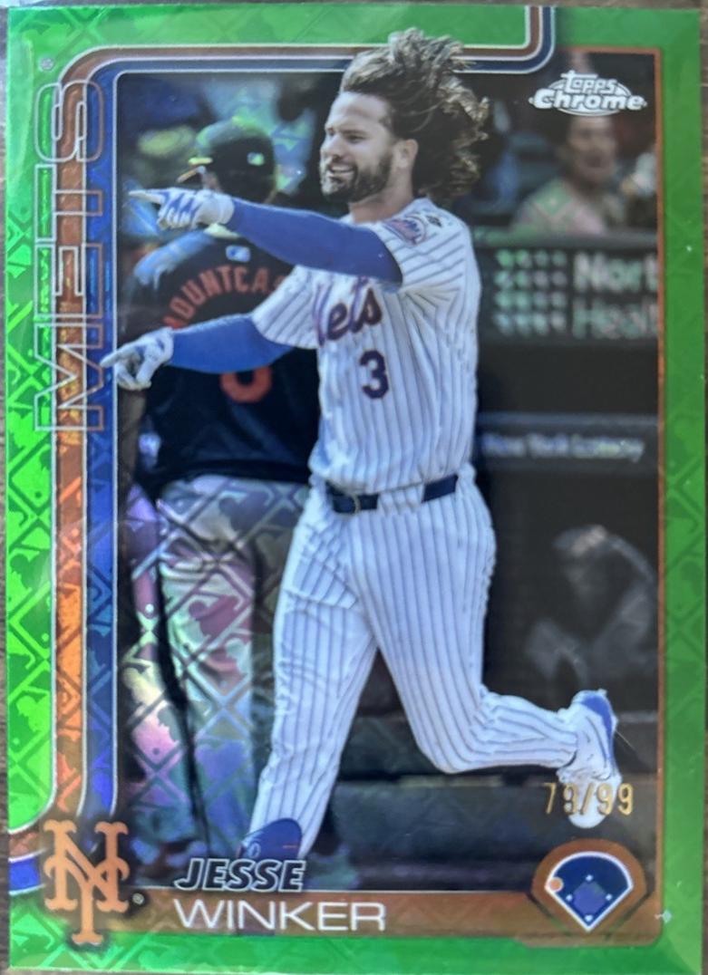 Jesse Winker [Green Refractor] #180