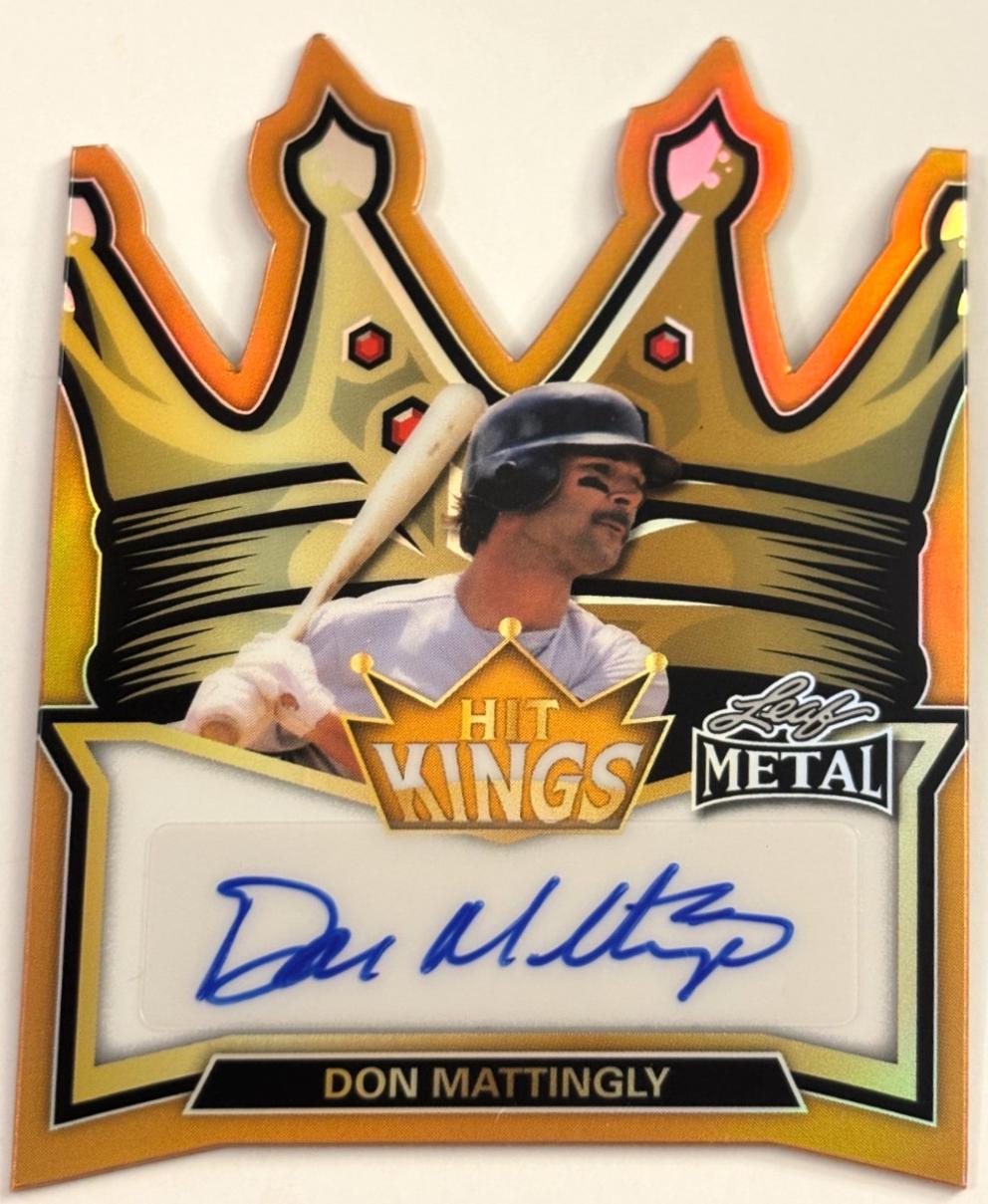 Don Mattingly [Super Prismatic Gold] #HA-DM1