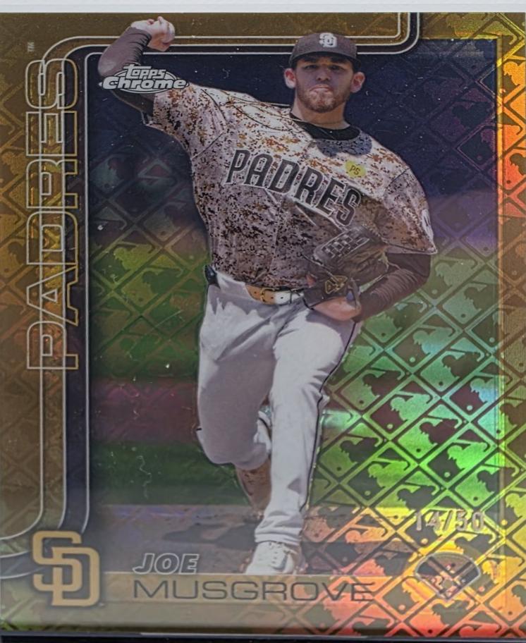 Joe Musgrove [Gold Refractor] #55