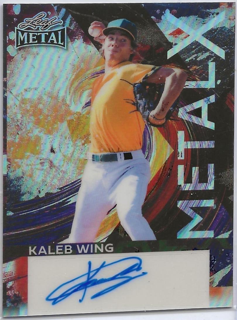 Kaleb Wing [Red Flood] #MX-KW2