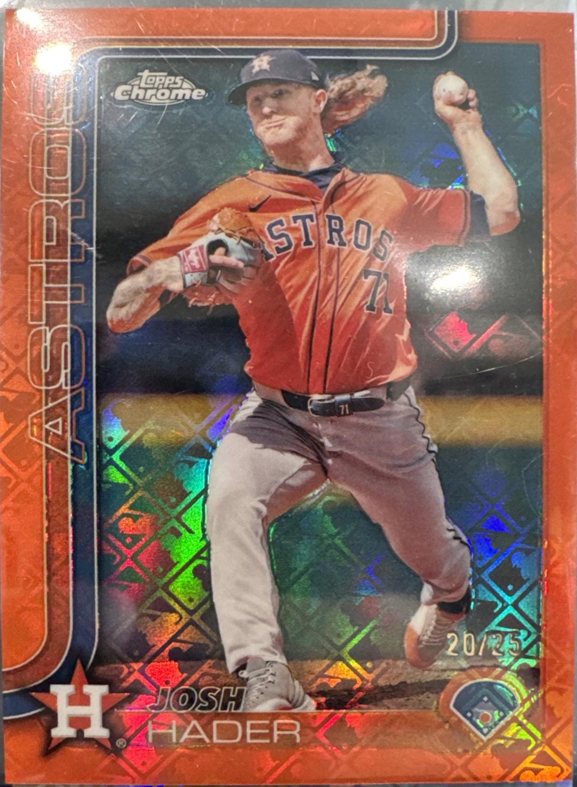 Josh Hader [Orange Refractor] #295
