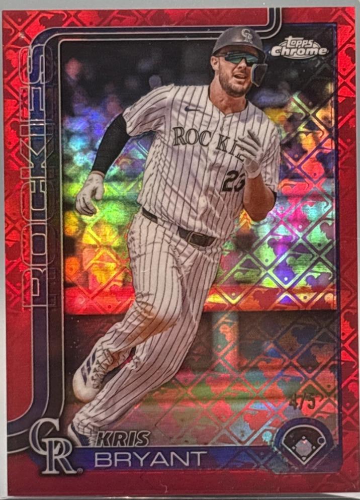 Kris Bryant [Red Refractor] #248